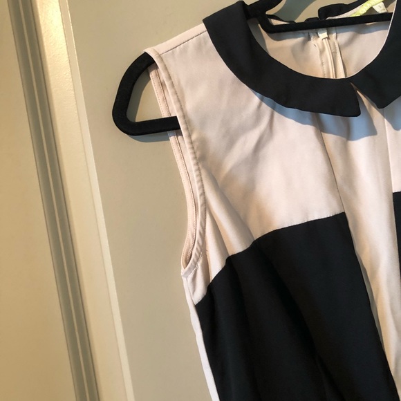 GIANNI BINI Tan and Black Business Style Dress - Picture 6 of 7